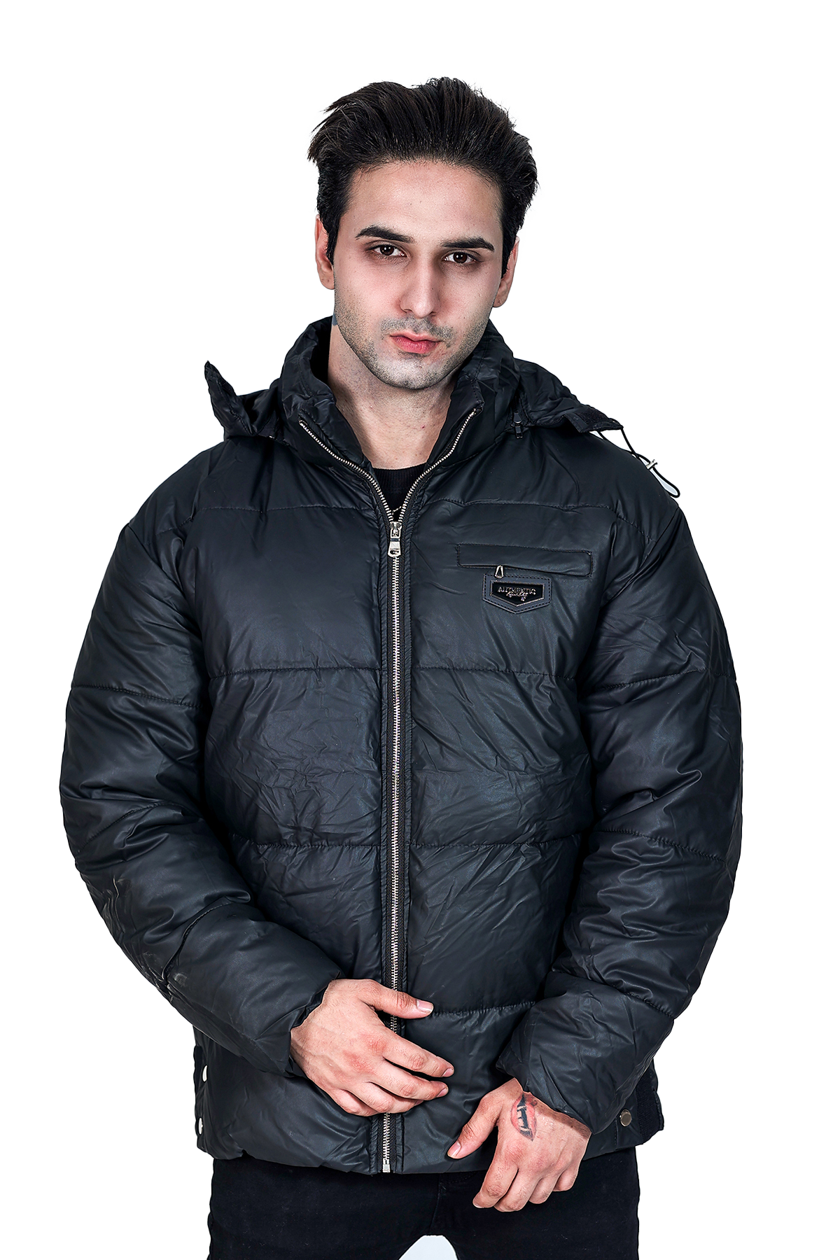 Black Puffer Jacket For Men1